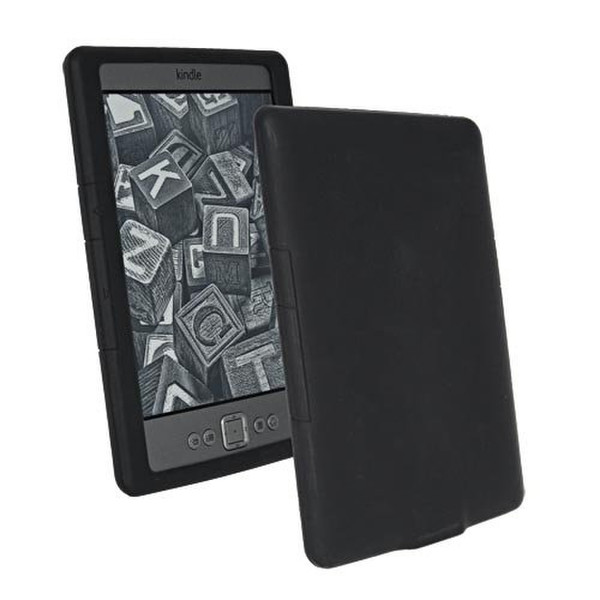 Skque AMZ-KIN4-SILI-BLK Cover Black e-book reader case