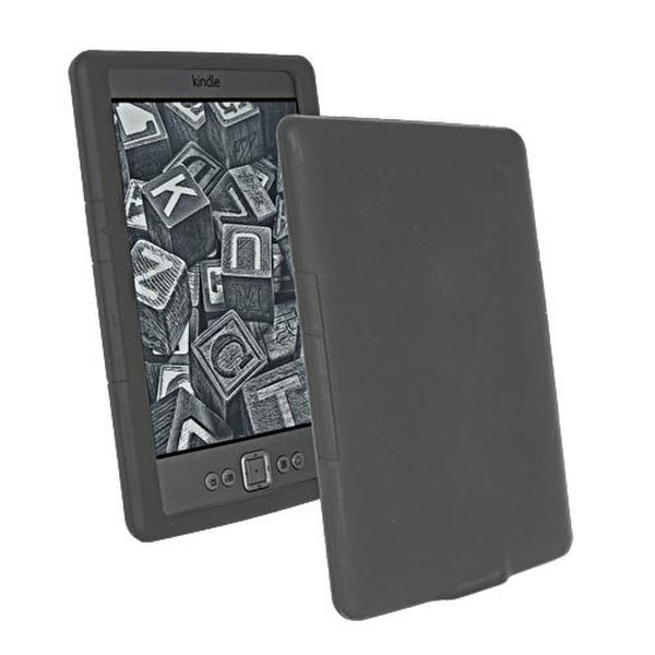 Skque AMZ-KIN4-SILI-SMK Cover case Grau E-Book-Reader-Schutzhülle