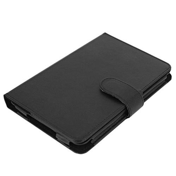 Skque AMZ-KIN-FI-BUTN-LTHR Blatt Schwarz Tablet-Schutzhülle