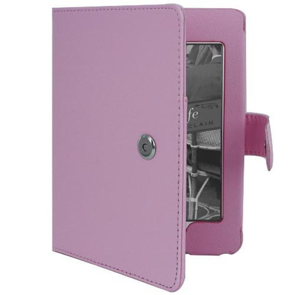 Skque AMZ-KIN-TCH-LTHR-PK Folio Pink e-book reader case