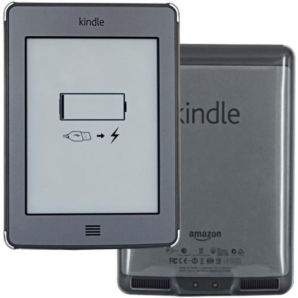 Skque AMZ-KIN-TCH-CRYS-CLR Cover Transparent e-book reader case