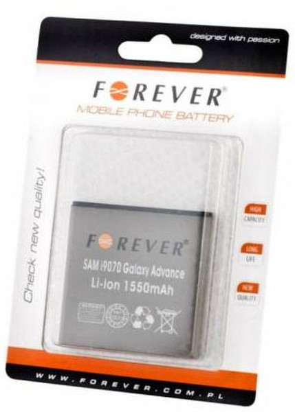 Forever FO-S-EB535151VU Lithium-Ion 1550mAh rechargeable battery