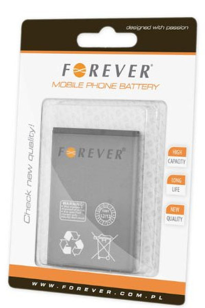 Forever 873217 Lithium-Ion 1350mAh Wiederaufladbare Batterie
