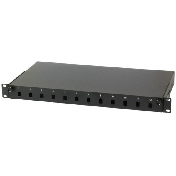 Intellinet I-CASE FO-12SCS 1U patch panel