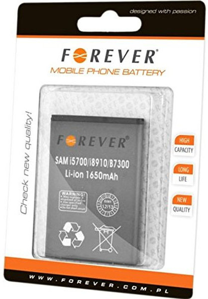 Forever FO-S-EB504465VU-1650 Lithium-Ion 1650mAh rechargeable battery