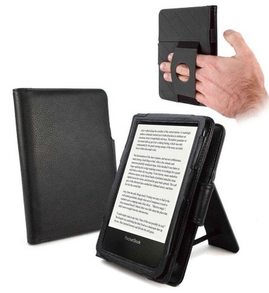 Tuff-Luv E3_40_5055261818982 Folio Black e-book reader case