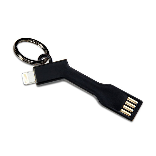 GMYLE NPL700045 0.064m USB A Lightning Black USB cable