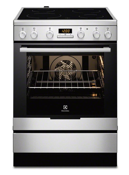 Electrolux EKC6430AOX Freestanding Ceramic hob A Stainless steel