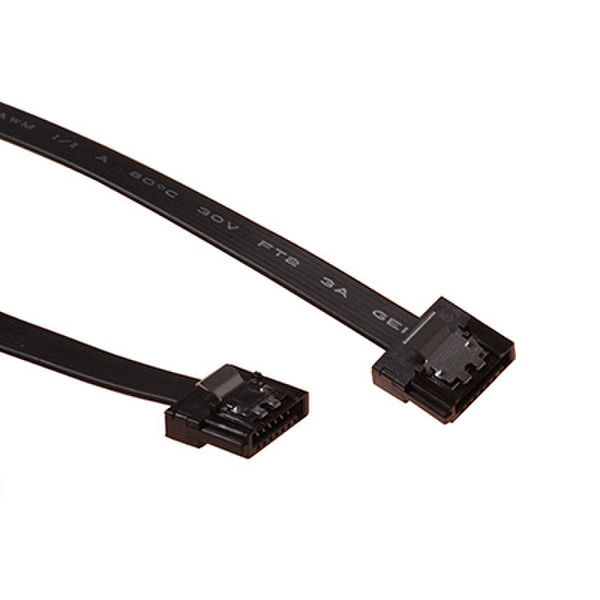 Ewent EW9171 0.5m SATA III SATA III Black SATA cable