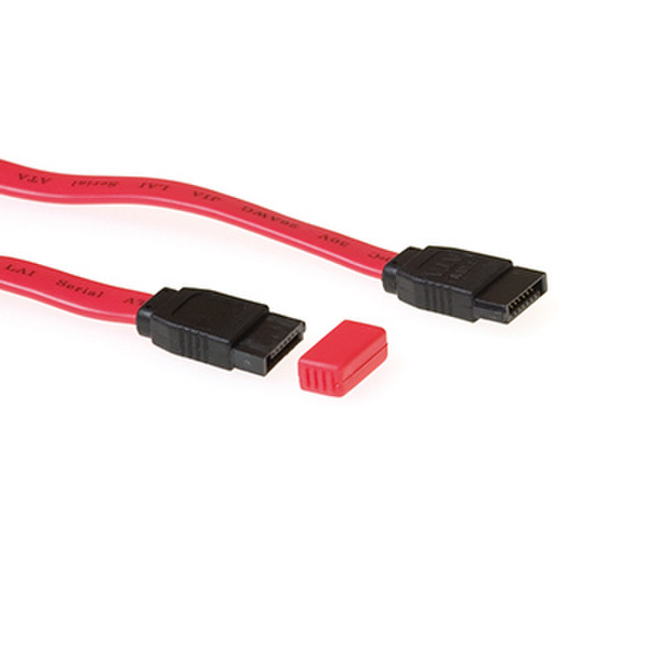 Ewent EW9172 0.75m SATA SATA Schwarz, Rot SATA-Kabel