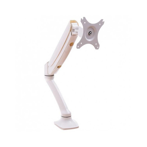 Techly Desk Monitor Arm with Gas Spring for Monitor 10-27'' White ICA-LCD 512-WH