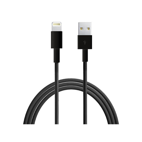 Techly Lightning to USB2.0 cable 8p Black 1m ICOC APP-8BK