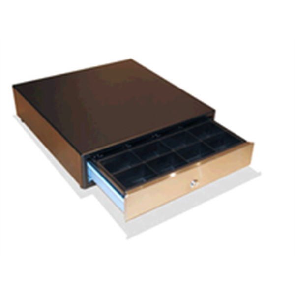 International Cash Drawer 3S-423 Stainless steel Black cash box tray