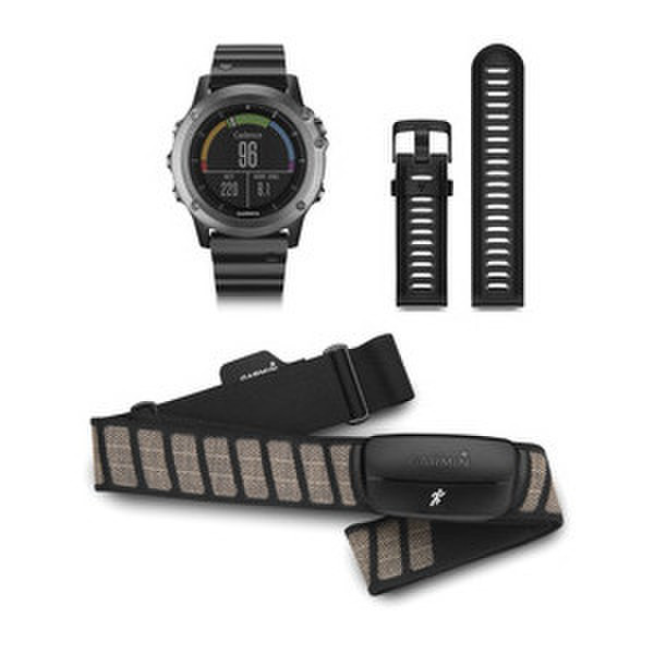 Garmin Fenix 3 Bluetooth Black,Metallic sport watch