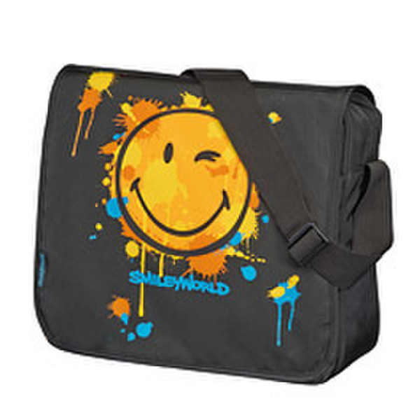 Herlitz 11359601 Polyester Black,Orange backpack