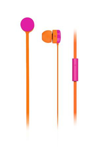 Maxell Yoyobuds In-ear Binaural Wired Orange,Pink