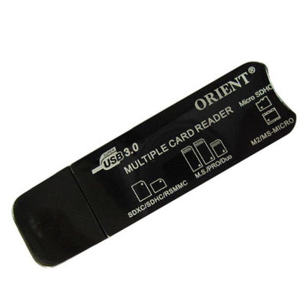 ORIENT CR-035 USB 3.0 Черный устройство для чтения карт флэш-памяти