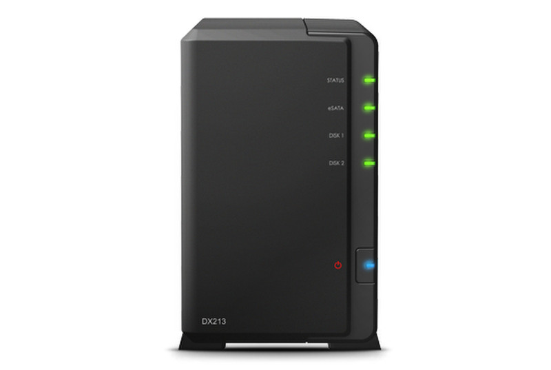 Synology DX213 HDD / SSD-Gehäuse 2.5/3.5Zoll Schwarz