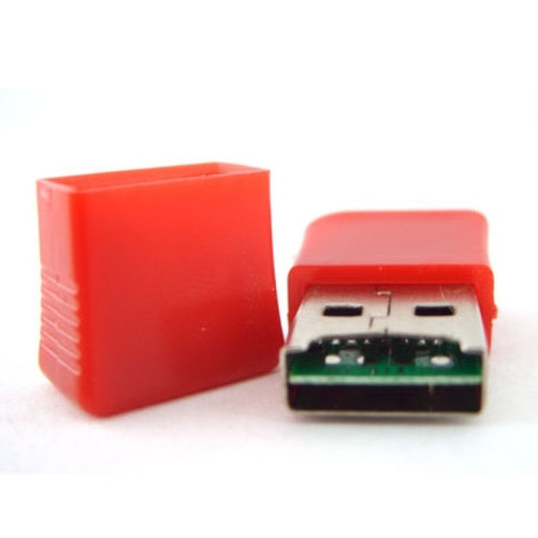 Data Components 480714 USB 2.0 Red card reader