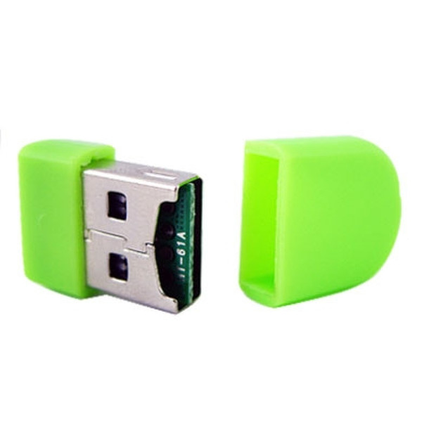 Data Components 480823 USB 2.0 Зеленый устройство для чтения карт флэш-памяти