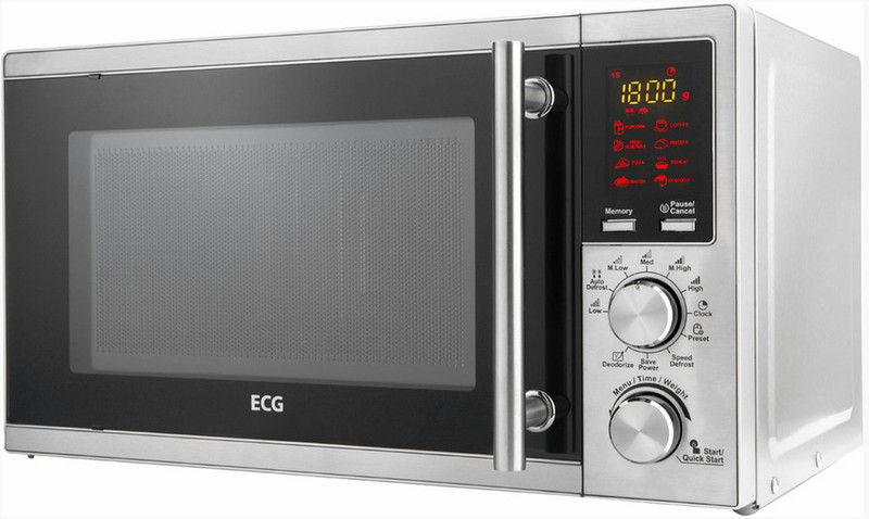 ECG MTD 205 SE Countertop 20L 700W Stainless steel microwave
