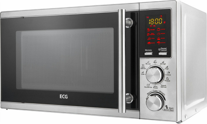 ECG MTD 205 SS Countertop 20L 700W Stainless steel microwave