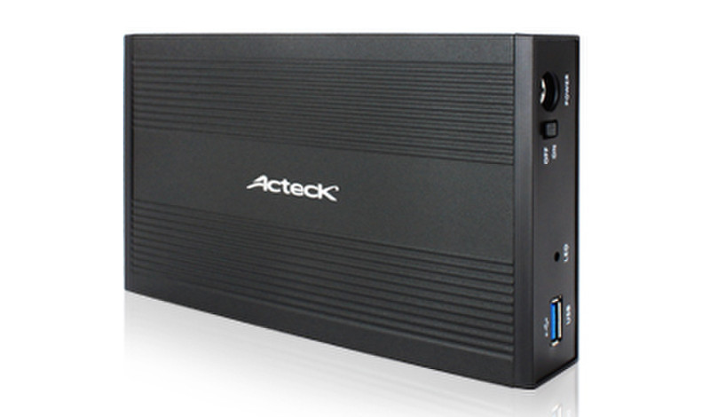Acteck GD-370 HDD enclosure 3.5Zoll Schwarz