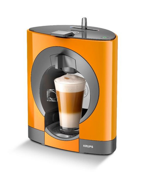 Krups Dolce Gusto OBLO Pod coffee machine 0.8L Black,Grey,Orange