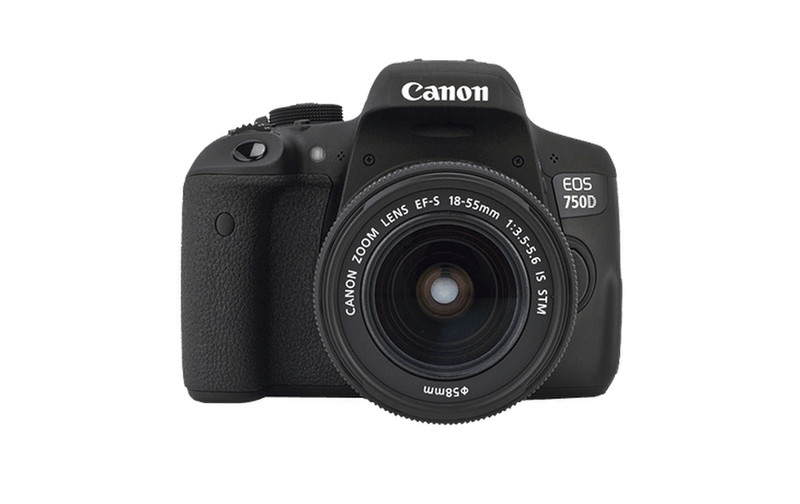 Canon EOS 750D + EF-S 18-55mm 24.2МП CMOS 6000 x 4000пикселей Черный