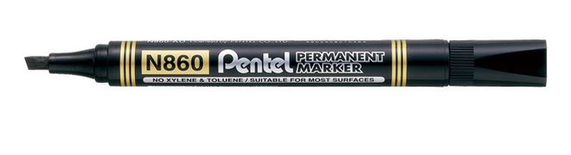 Pentel N860 Schwarz 12Stück(e) Permanent-Marker
