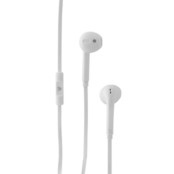 V7 HA130-WHT-21NC Binaural im Ohr Weiß Mobiles Headset