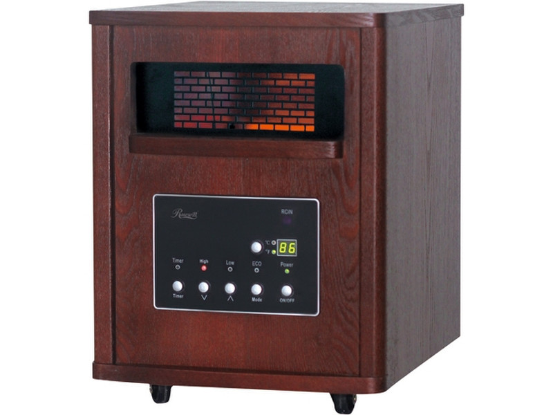Rosewill RHWH-14001 Floor 1500W Cherry,Wood Infrared electric space heater