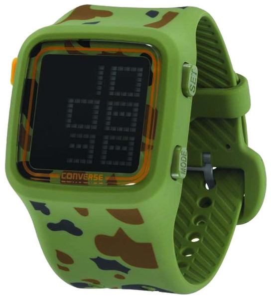 Converse Camo Wristwatch Unisex Electronic Green