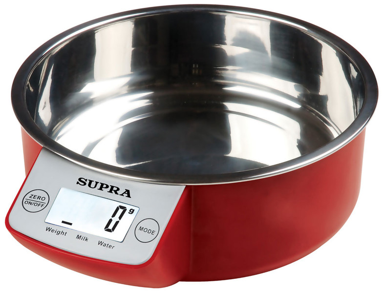 Supra BSS-4090 Electronic kitchen scale Красный