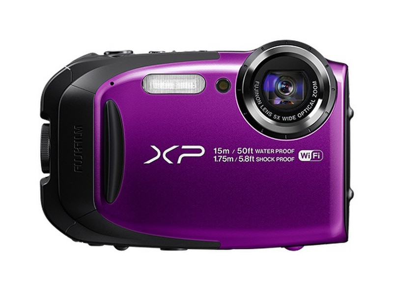 Fujifilm FinePix XP80 16.4МП 1/2.3" CMOS 4608 x 3456пикселей Черный, Пурпурный