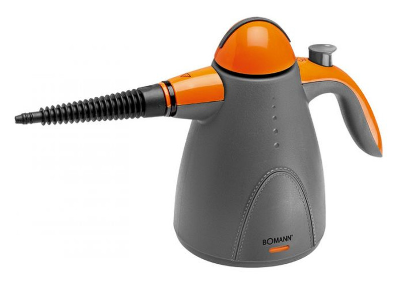 Bomann DR 905 CB Portable steam cleaner 0.3L 1000W Grey,Orange