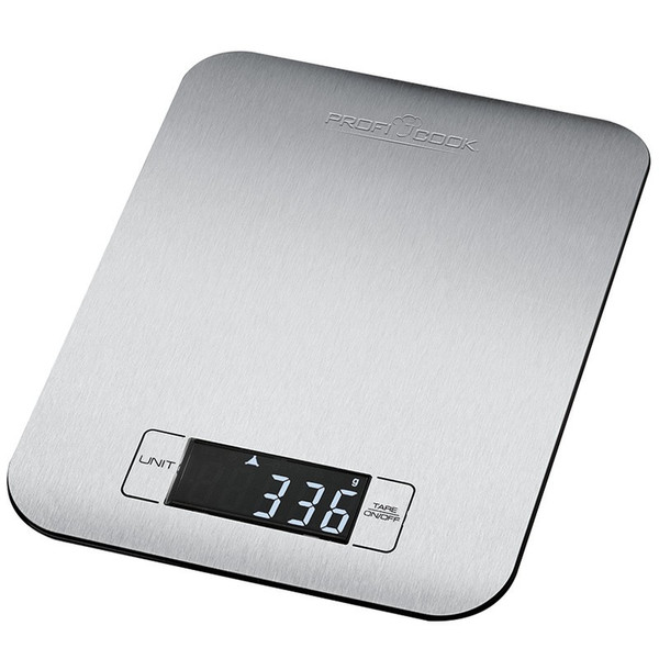 ProfiCook PC-KW 1061 Rectangle Electronic kitchen scale Black,Stainless steel