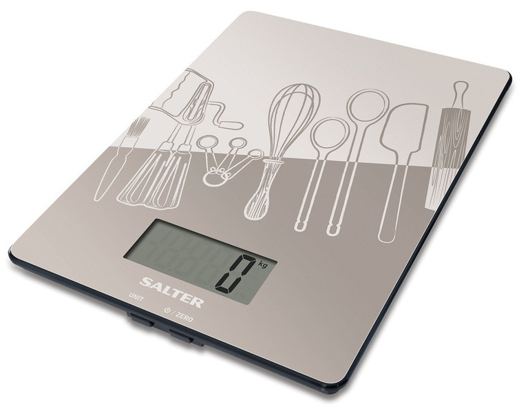 Salter 1102 GYDR Electronic kitchen scale Grey