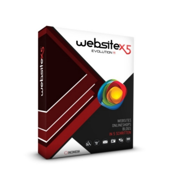Incomedia WebSite X5 Evolution 11