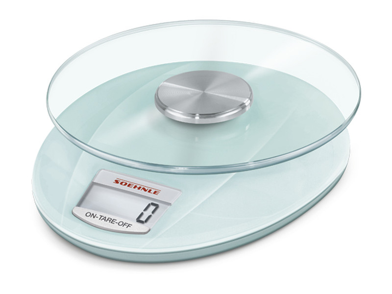 Soehnle Roma Tabletop Oval Electronic kitchen scale Green