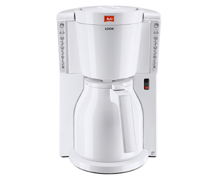 Melitta Look Therm Drip coffee maker 12cups White