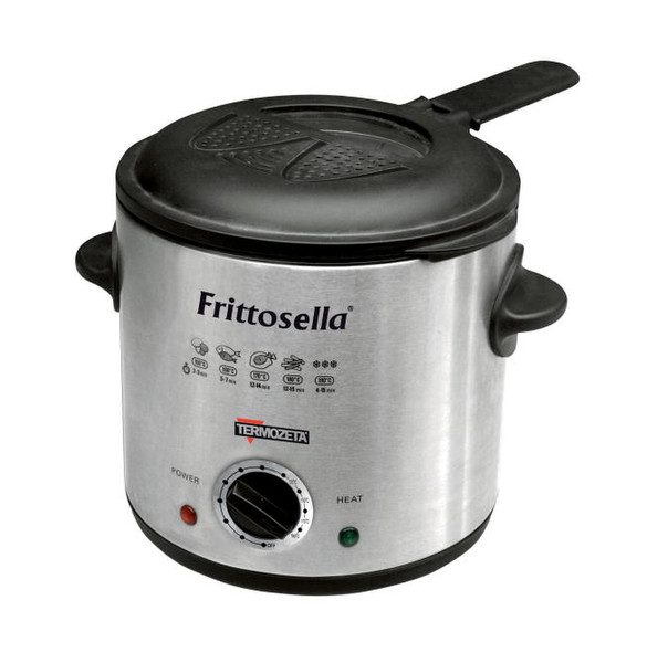 Termozeta FRITTOSELLA Single Stand-alone 1L 900W Black,Metallic