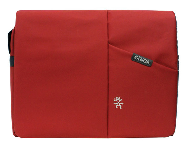 Ginga GI12HMS-LON-SLMN 15.6Zoll Messenger case Rot Notebooktasche
