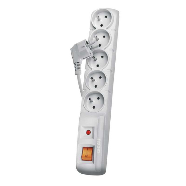 Emos P53873 5AC outlet(s) 250V 1.5m Grey surge protector