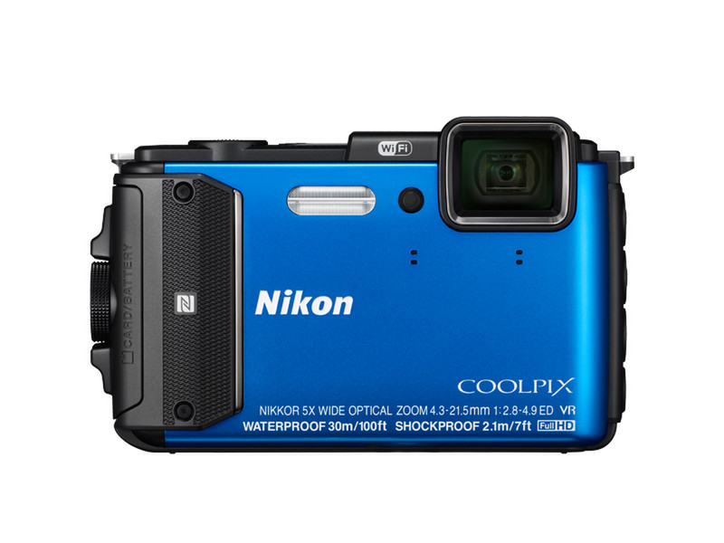 Nikon COOLPIX AW130 16MP 1/2.3Zoll CMOS 4608 x 3456Pixel Blau