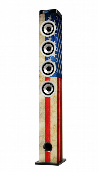 Ices IBT-5 USA Flag 48W Blue,Red,White,Yellow loudspeaker