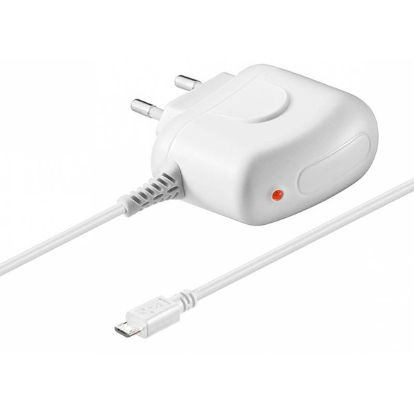 Techly IPW-USB-MICRO2W Для помещений Белый зарядное для мобильных устройств