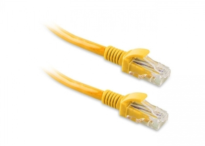 S-Link SL-CAT606YE 0.6м Cat6 Желтый сетевой кабель