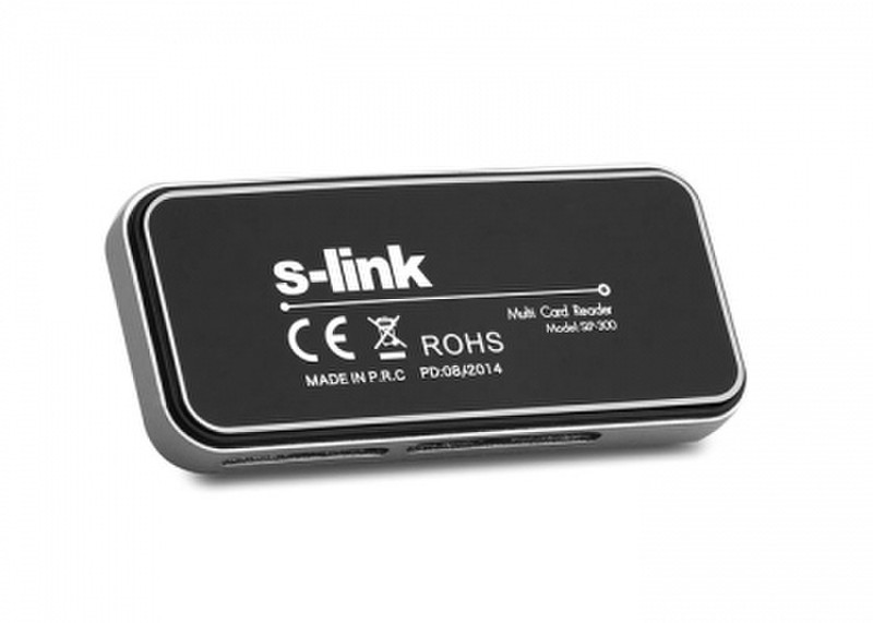 S-Link SLP-300 PRO Eingebaut USB 2.0 Schwarz Kartenleser