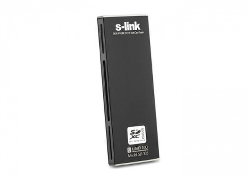 S-Link SLP-305 PRO Internal Micro-USB Black card reader